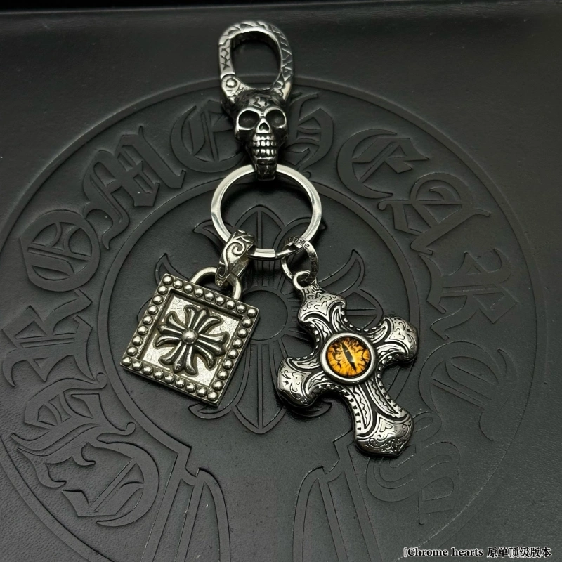 Cozy Chrome Hearts Keychains 266519