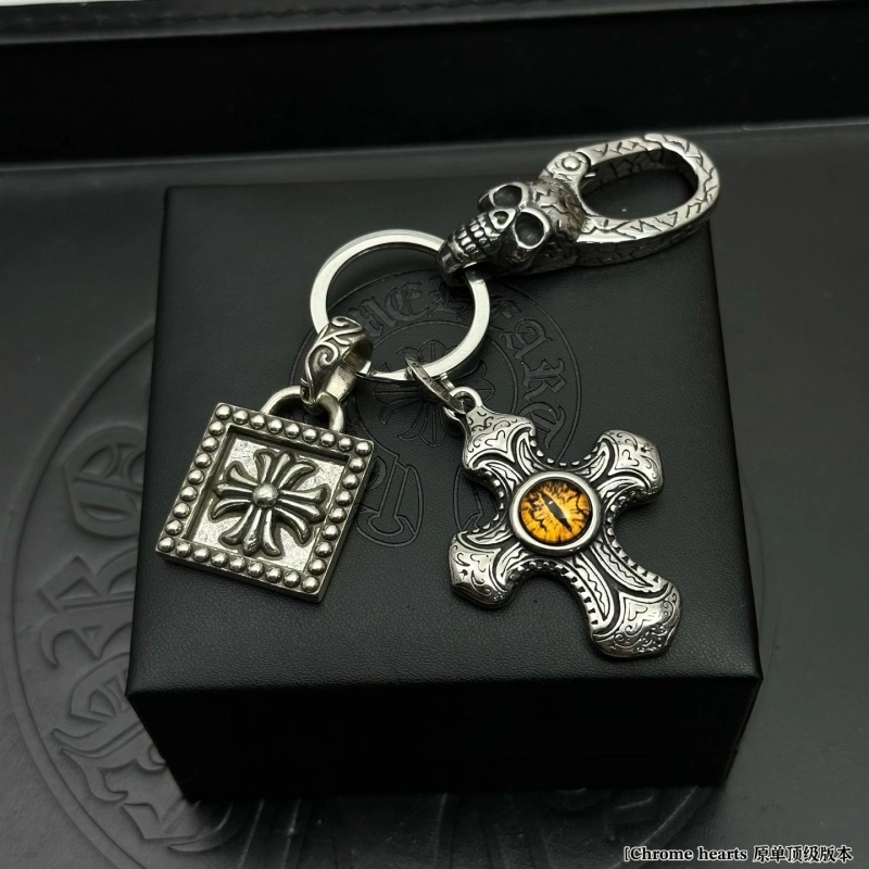 Cozy Chrome Hearts Keychains 266519