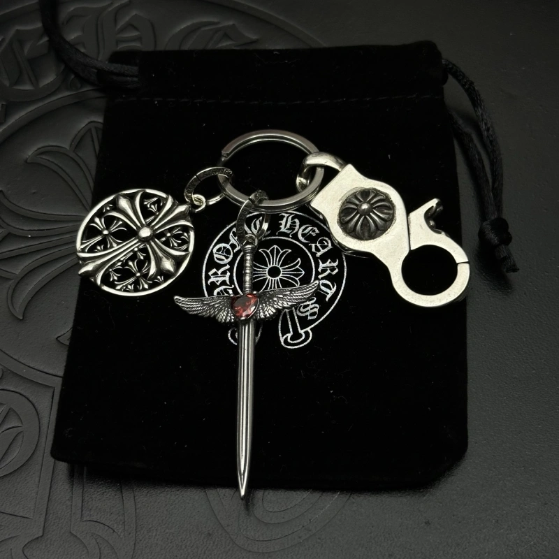 Bright Chrome Hearts Keychains 266524