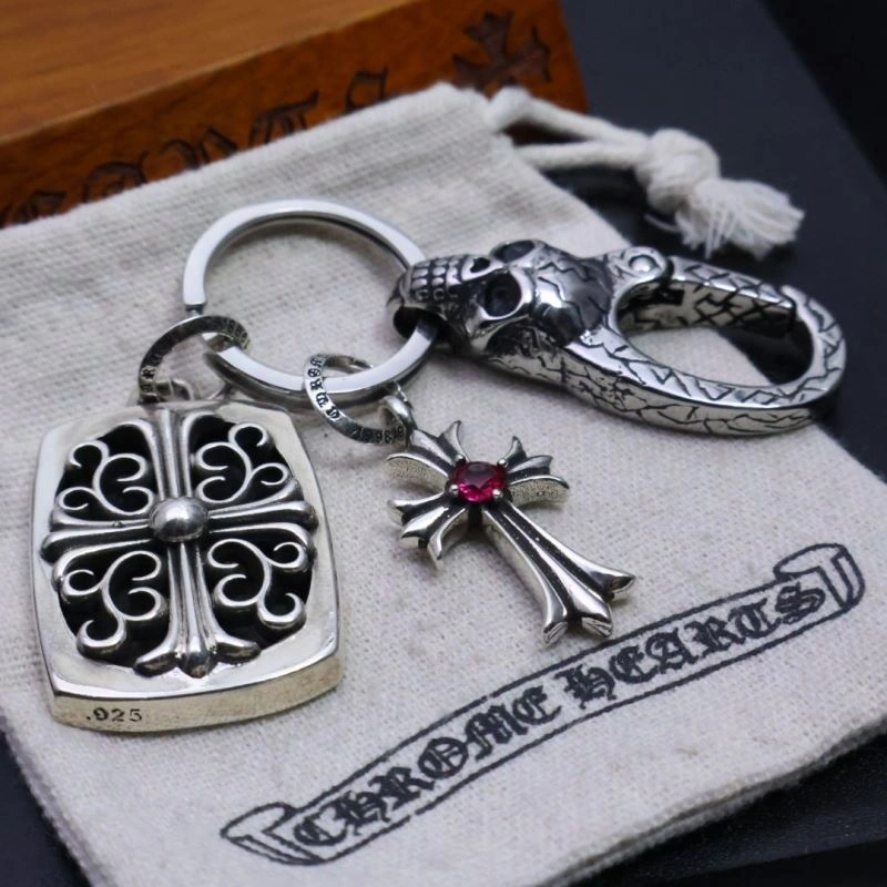 WaterResistant Chrome Hearts Keychains 265721