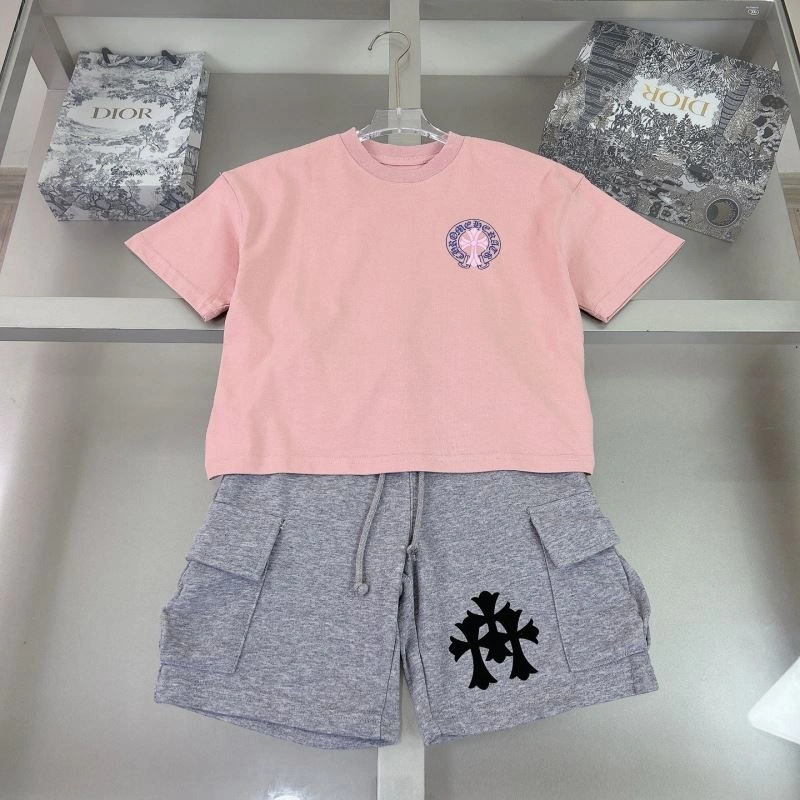 Sleek Chrome Hearts Kids 118366