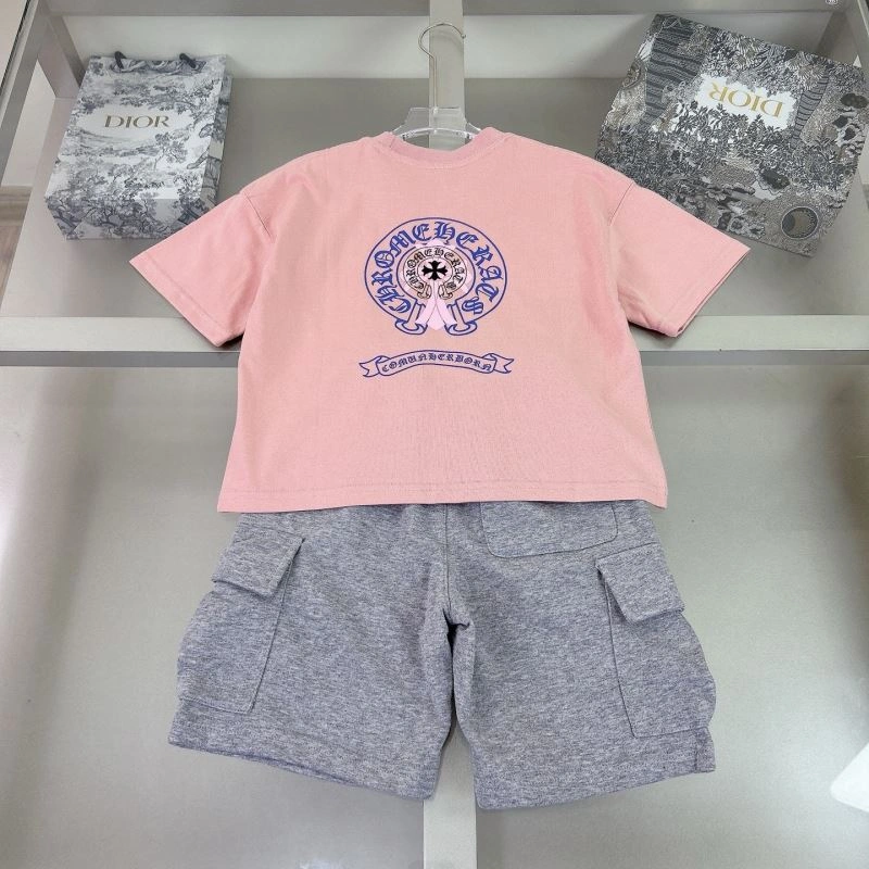Sleek Chrome Hearts Kids 118366