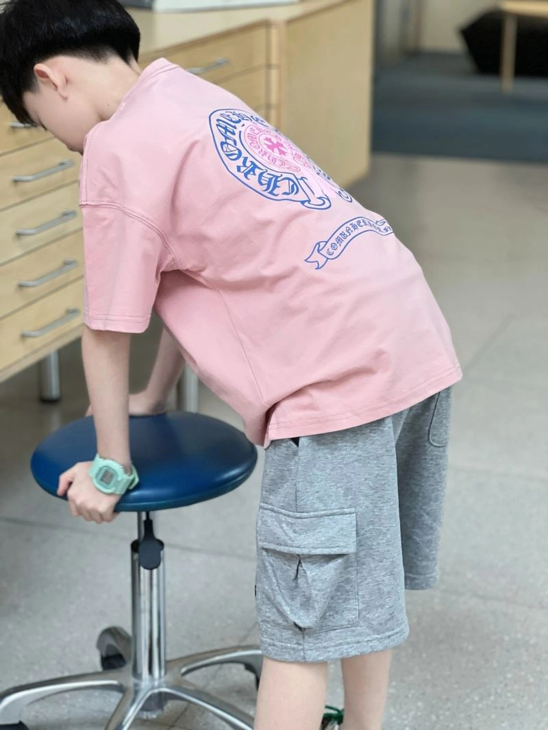 Sleek Chrome Hearts Kids 118366