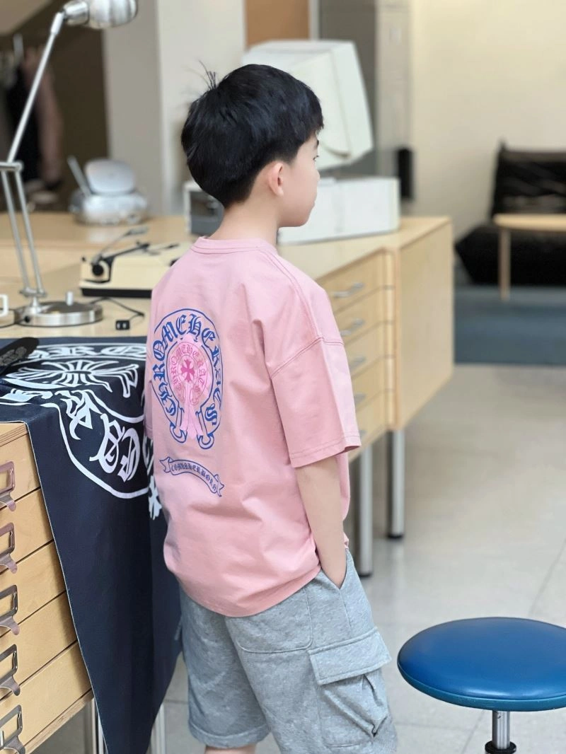 Sleek Chrome Hearts Kids 118366