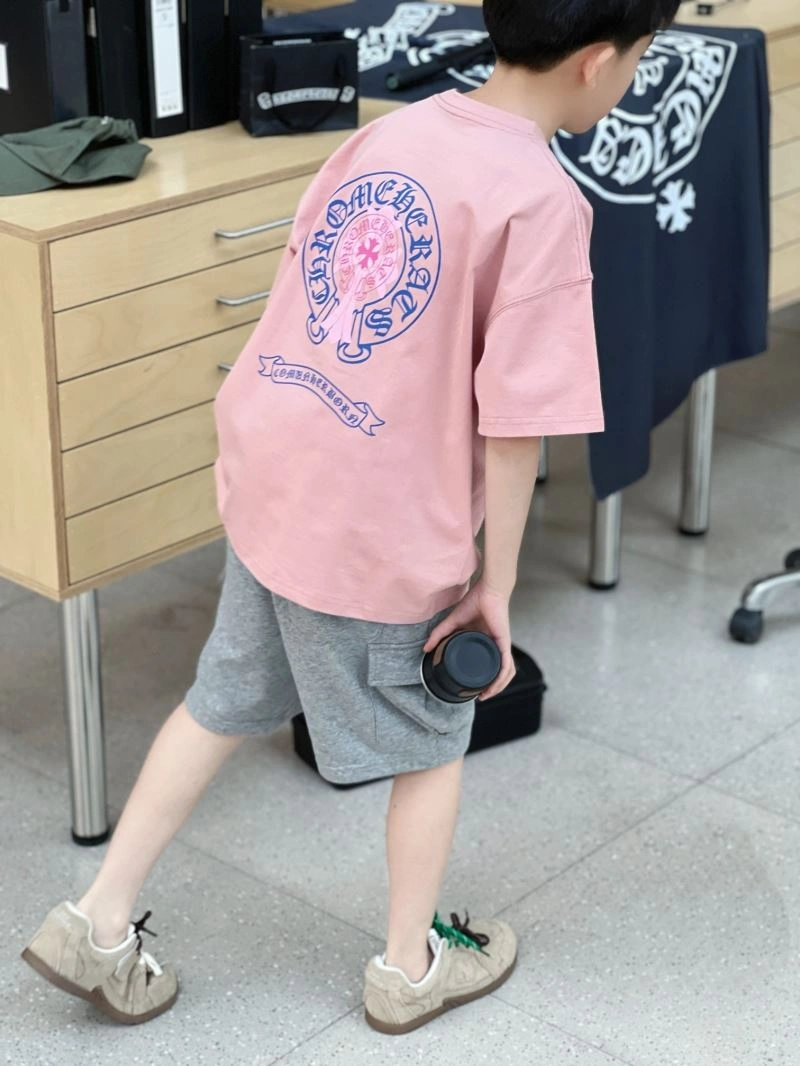 Sleek Chrome Hearts Kids 118366