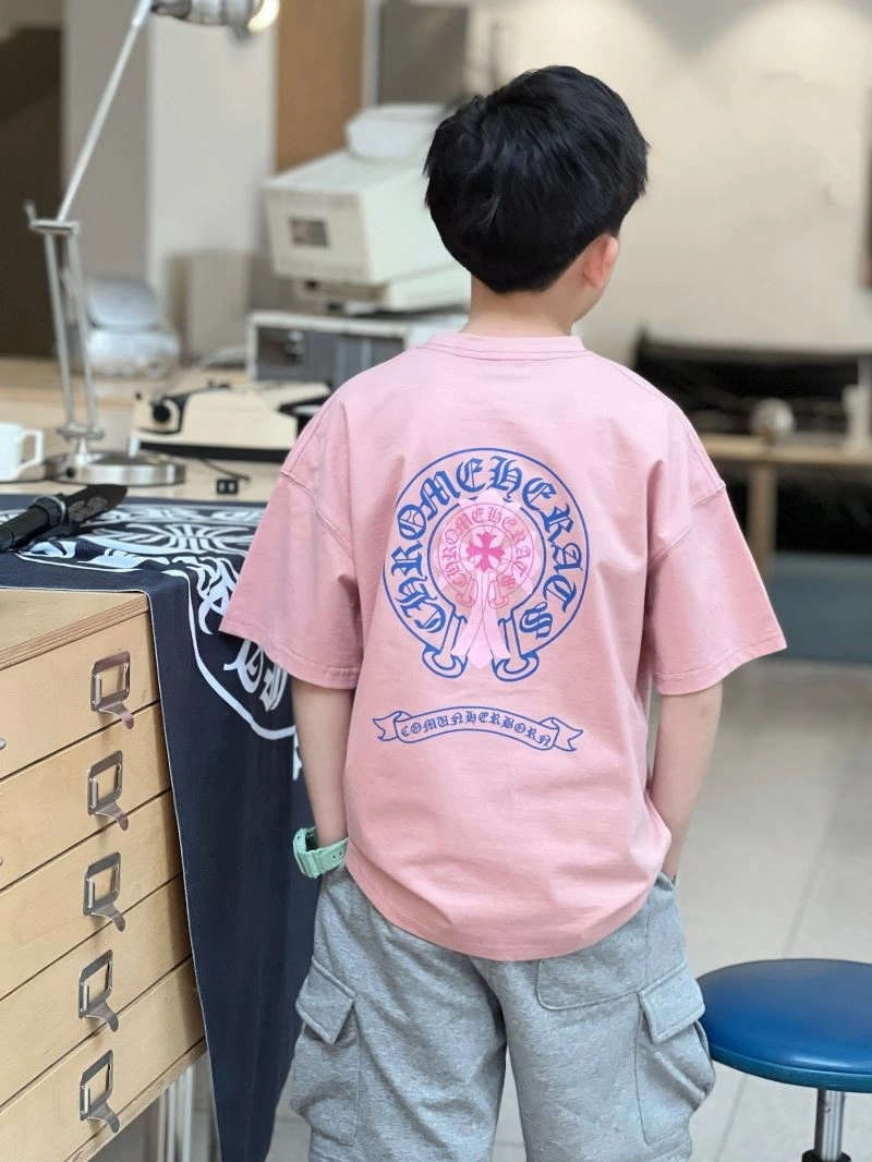 Sleek Chrome Hearts Kids 118366