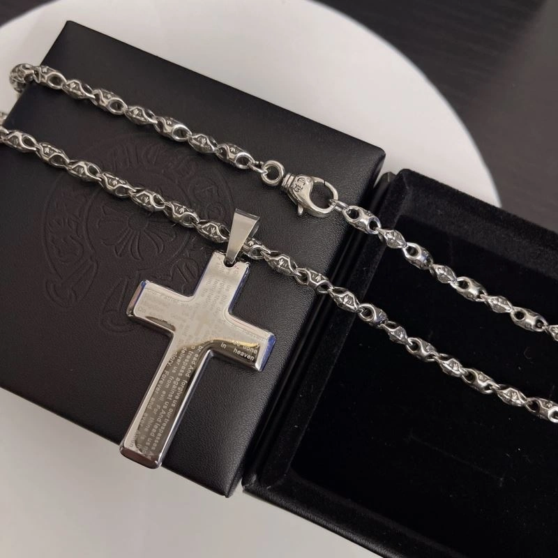 Cozy Chrome Hearts Necklaces 242261