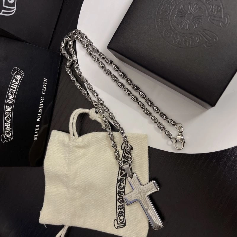 Cozy Chrome Hearts Necklaces 242261