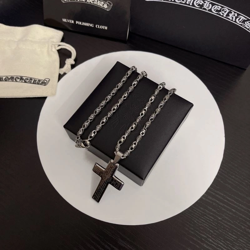 Cozy Chrome Hearts Necklaces 242261