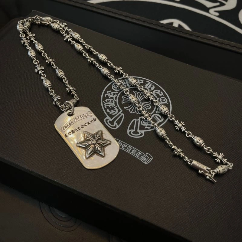Sporty Chrome Hearts Necklaces 242245