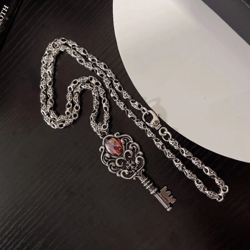 Comfortable Chrome Hearts Necklaces 242215
