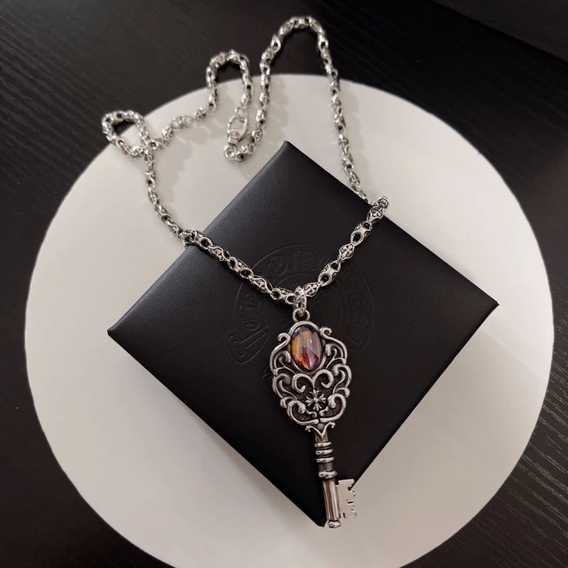 Comfortable Chrome Hearts Necklaces 242215