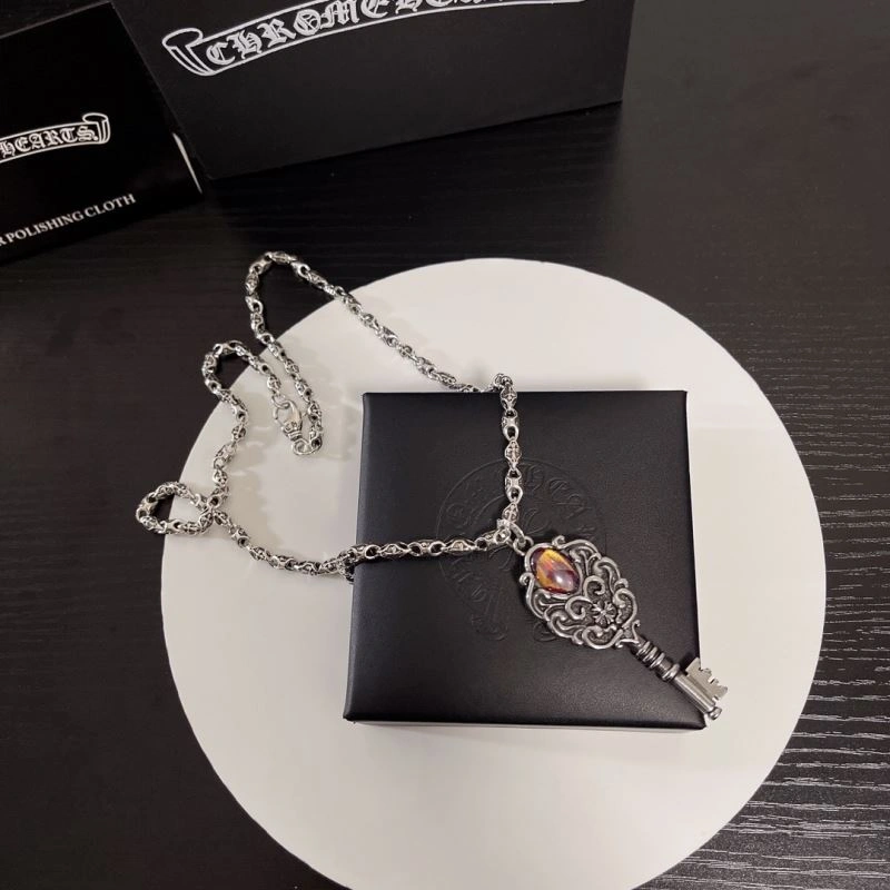 Comfortable Chrome Hearts Necklaces 242215