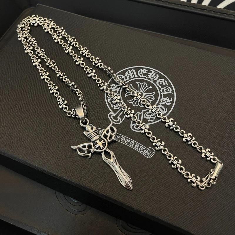 SoftTouch Chrome Hearts Necklaces 242217