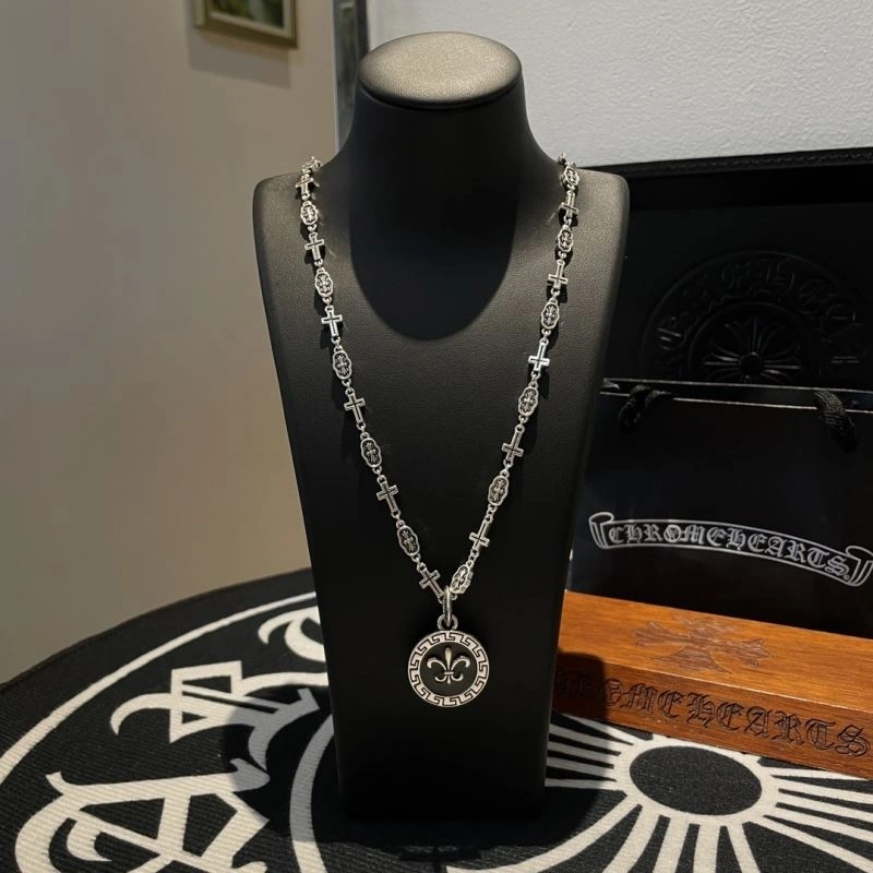 Comfortable Chrome Hearts Necklaces 242204