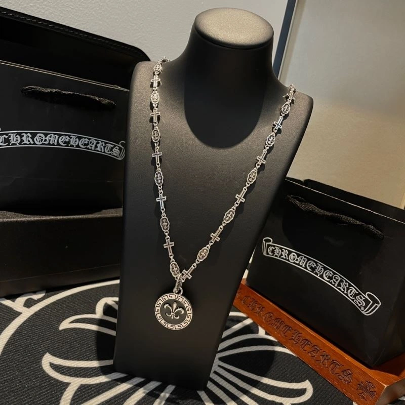 Comfortable Chrome Hearts Necklaces 242204