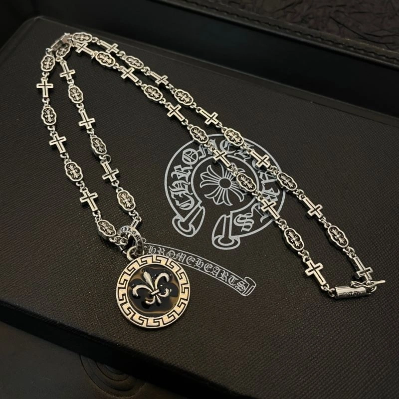 Comfortable Chrome Hearts Necklaces 242204