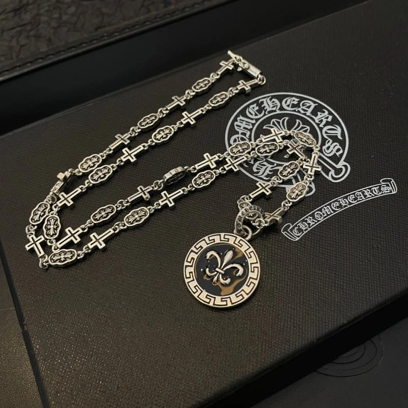 Comfortable Chrome Hearts Necklaces 242204