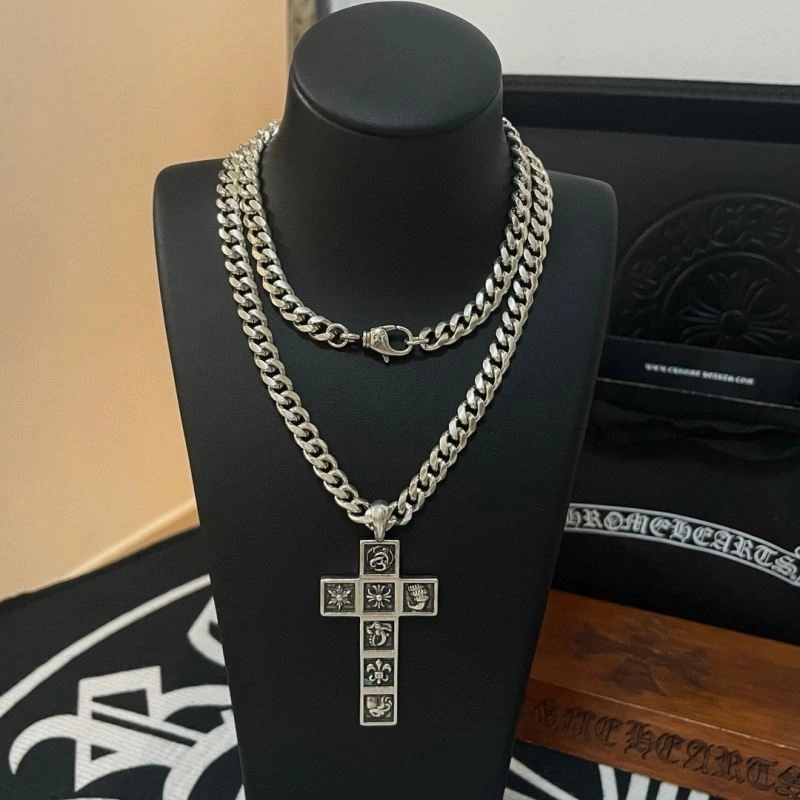 Soft Chrome Hearts Necklaces 242186