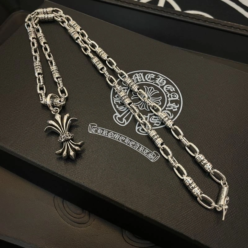 Sleek Chrome Hearts Necklaces 242147