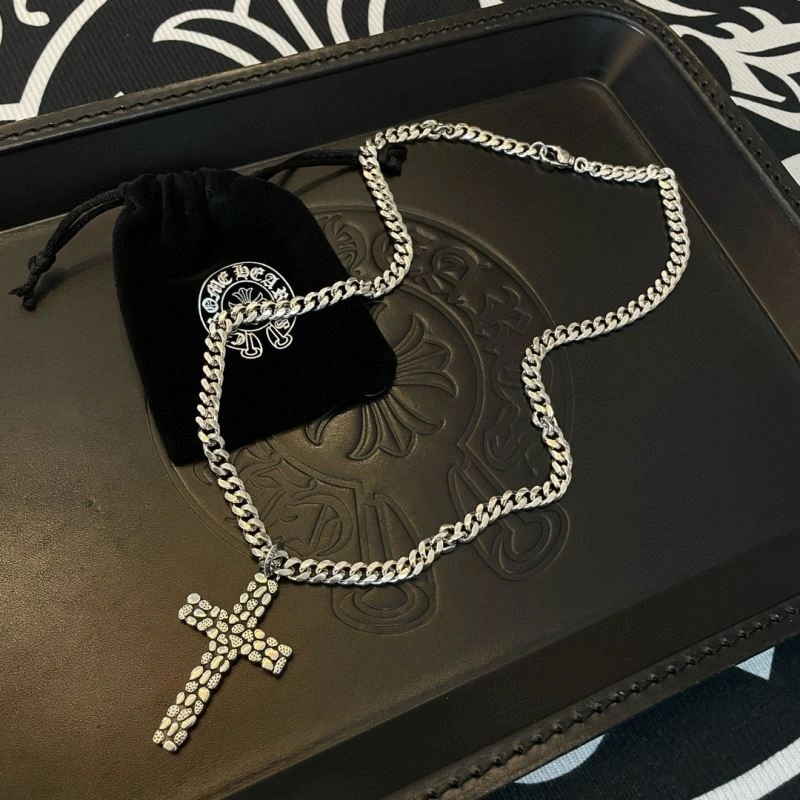 Comfortable Chrome Hearts Necklaces 242074