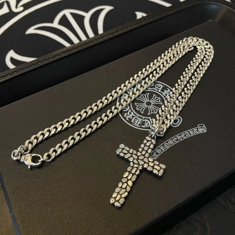 Comfortable Chrome Hearts Necklaces 242074