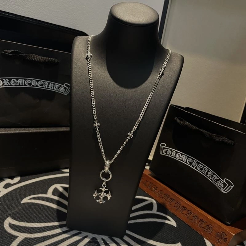 Compact Chrome Hearts Necklaces 242063