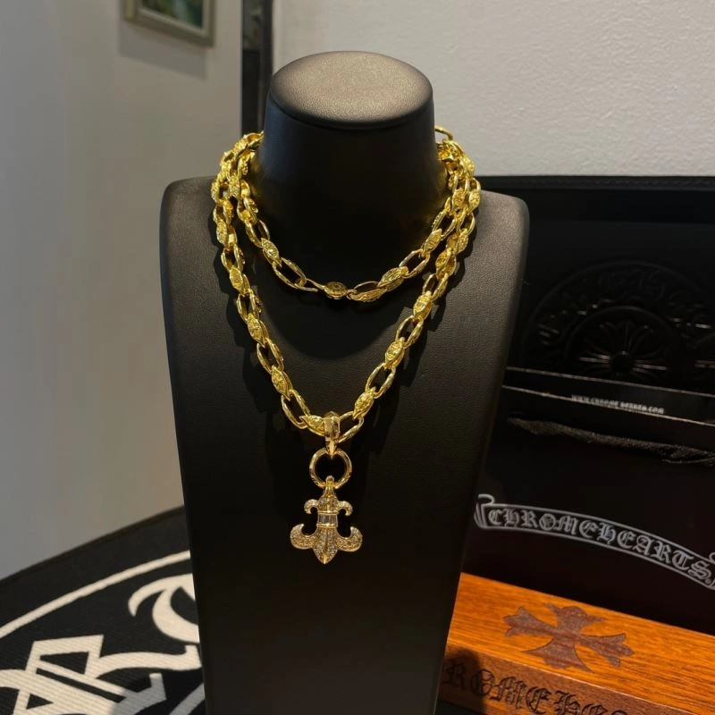 Classic Chrome Hearts Necklaces 242054