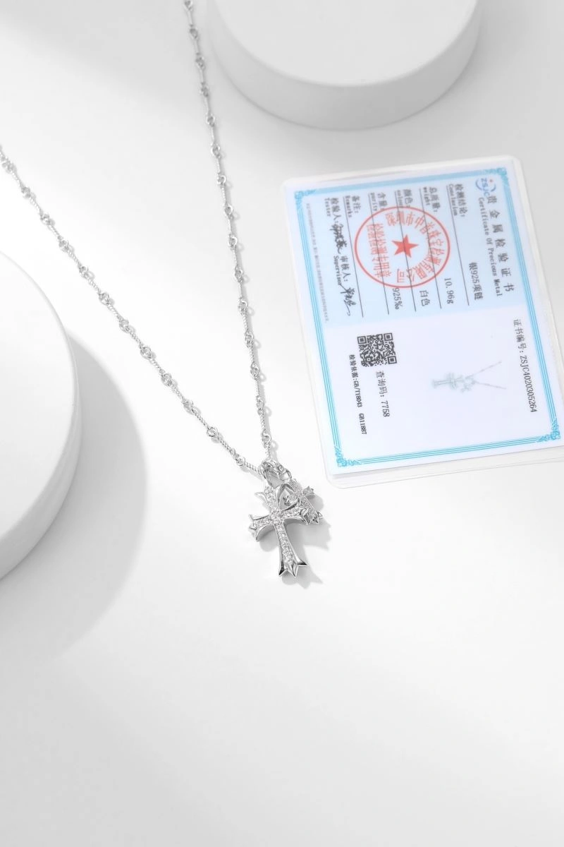 Effortless Chrome Hearts Necklaces 242003