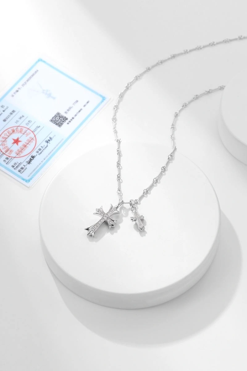 Effortless Chrome Hearts Necklaces 242003