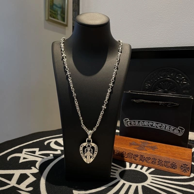 Bright Chrome Hearts Necklaces 241989