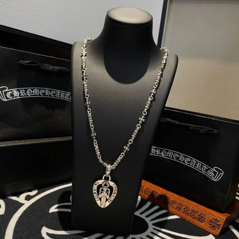 Bright Chrome Hearts Necklaces 241989