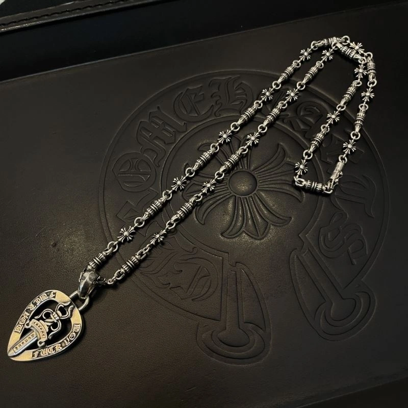 Bright Chrome Hearts Necklaces 241989