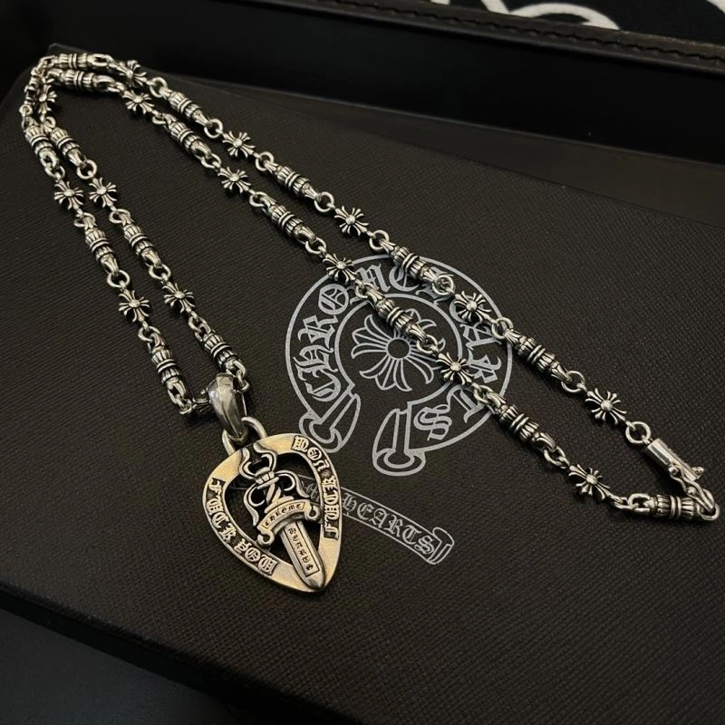 Bright Chrome Hearts Necklaces 241989