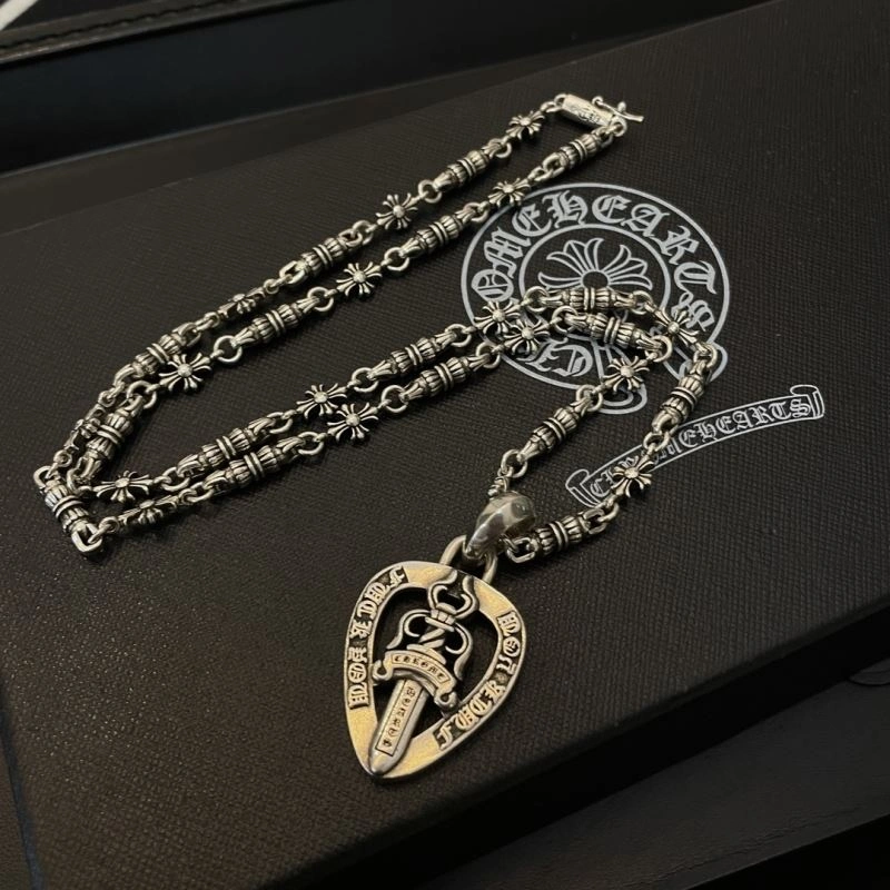 Bright Chrome Hearts Necklaces 241989
