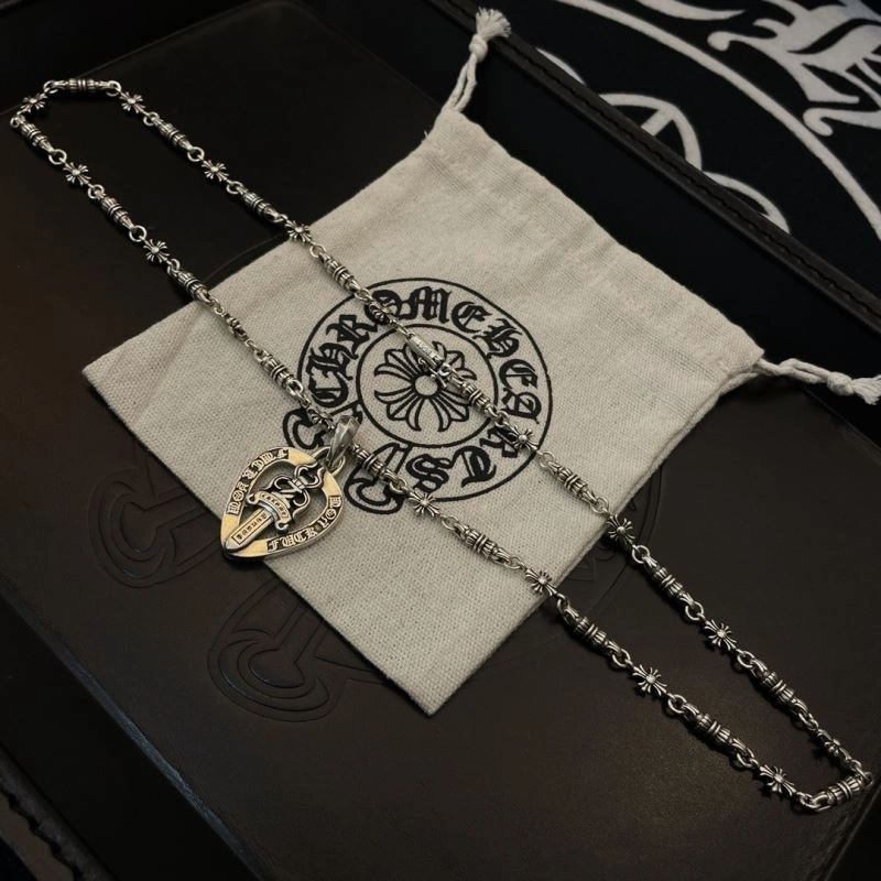 Bright Chrome Hearts Necklaces 241989