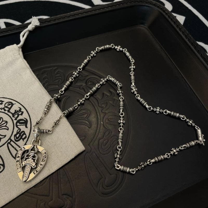 Bright Chrome Hearts Necklaces 241989