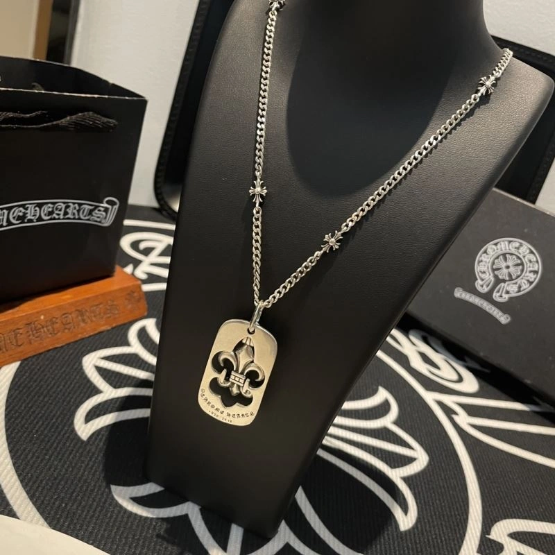 Comfortable Chrome Hearts Necklaces 242756