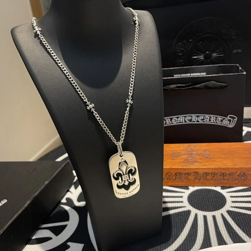 Comfortable Chrome Hearts Necklaces 242756