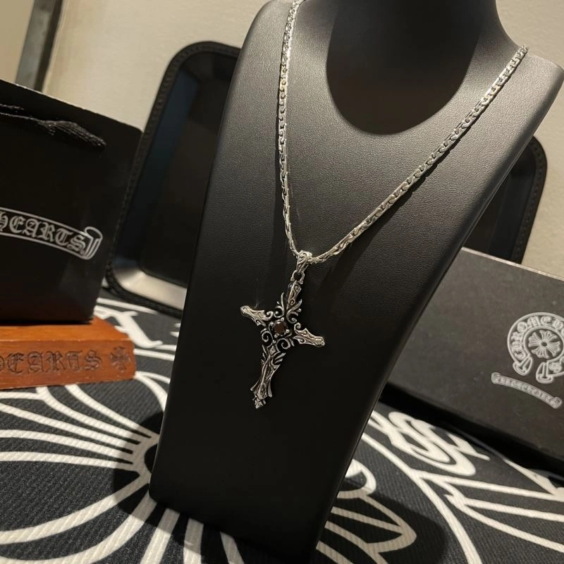 SoftTouch Chrome Hearts Necklaces 242765