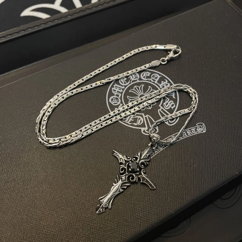 SoftTouch Chrome Hearts Necklaces 242765