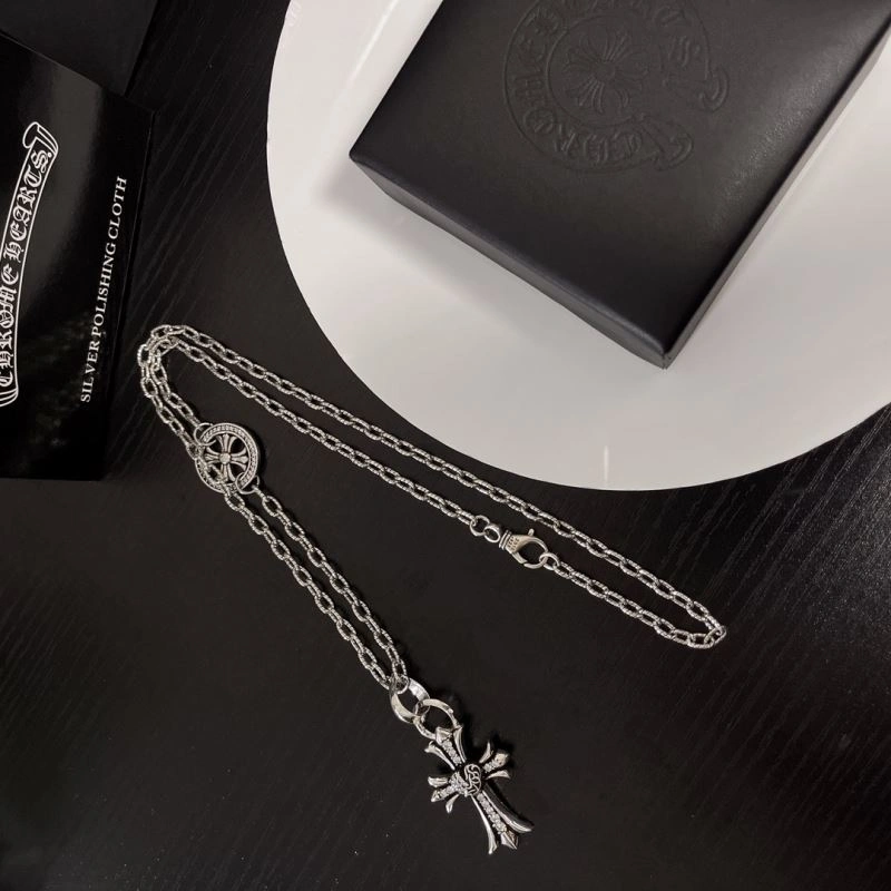 WaterResistant Chrome Hearts Necklaces 242746