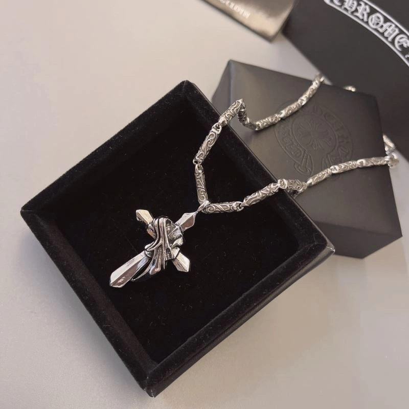 Neat Chrome Hearts Necklaces 242688