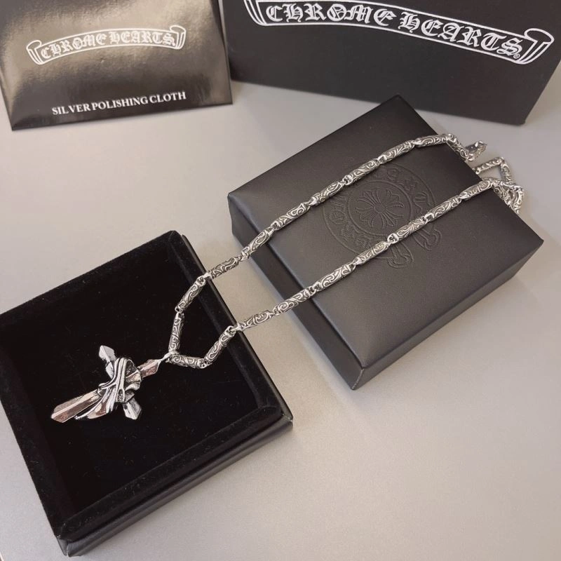 Neat Chrome Hearts Necklaces 242688