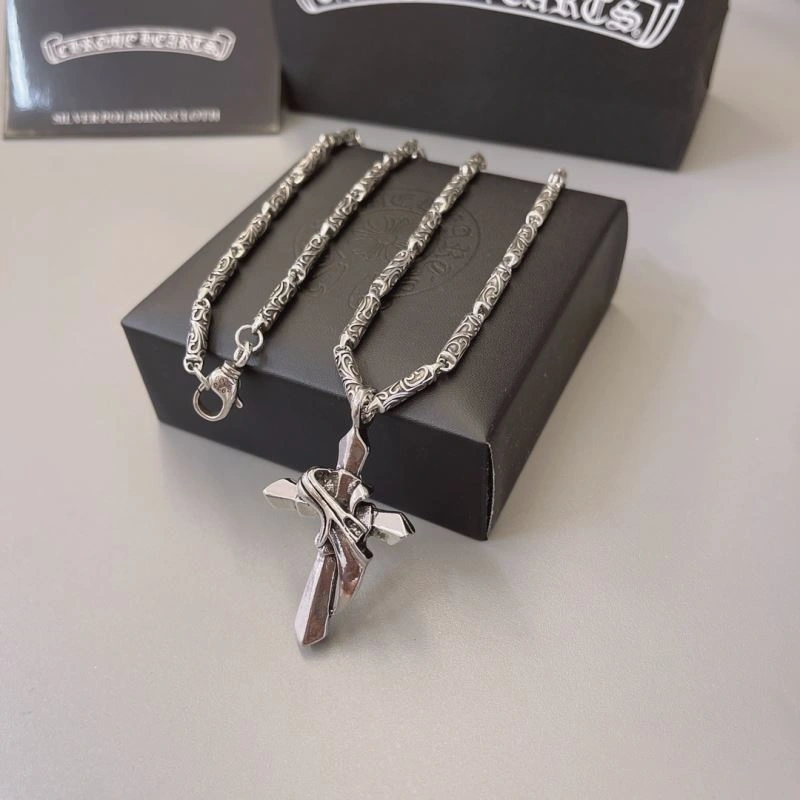 Neat Chrome Hearts Necklaces 242688