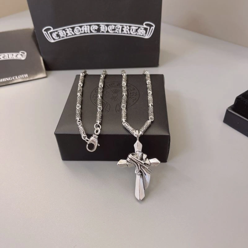Neat Chrome Hearts Necklaces 242688