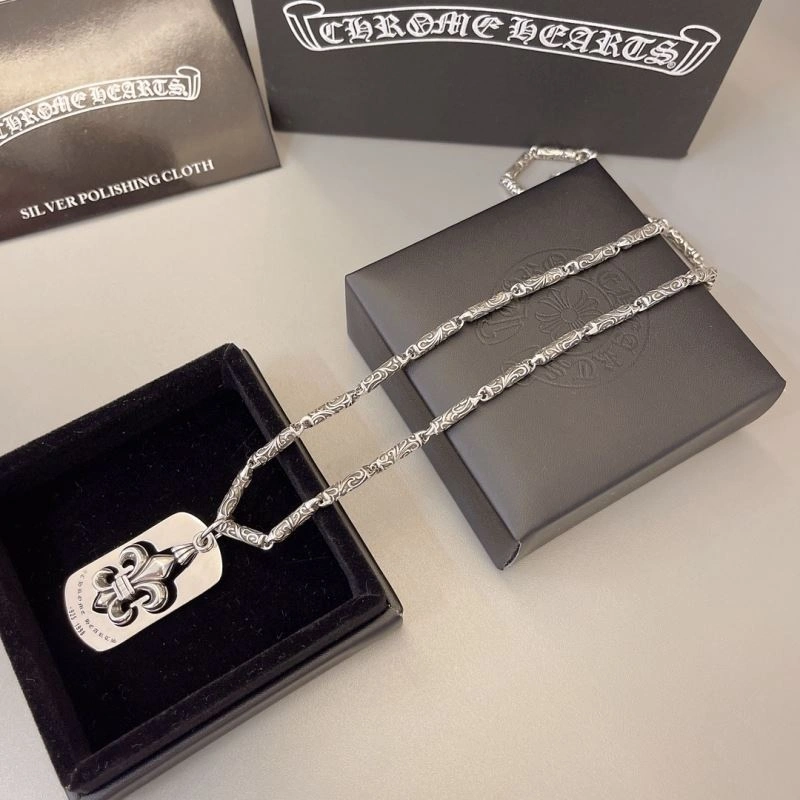 SmoothTexture Chrome Hearts Necklaces 242666