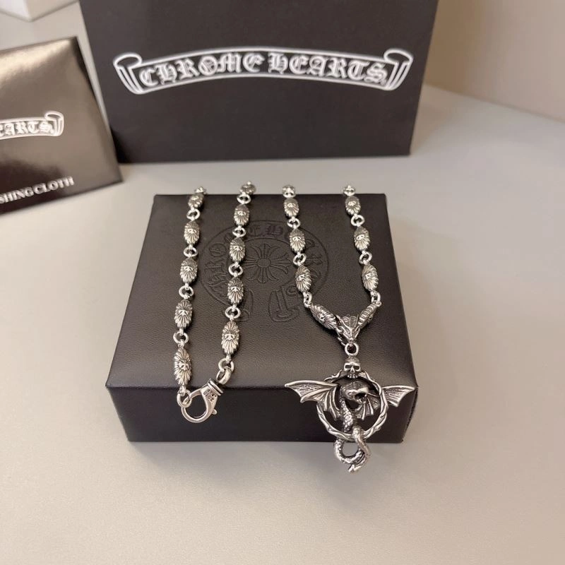 Trendy Chrome Hearts Necklaces 242620