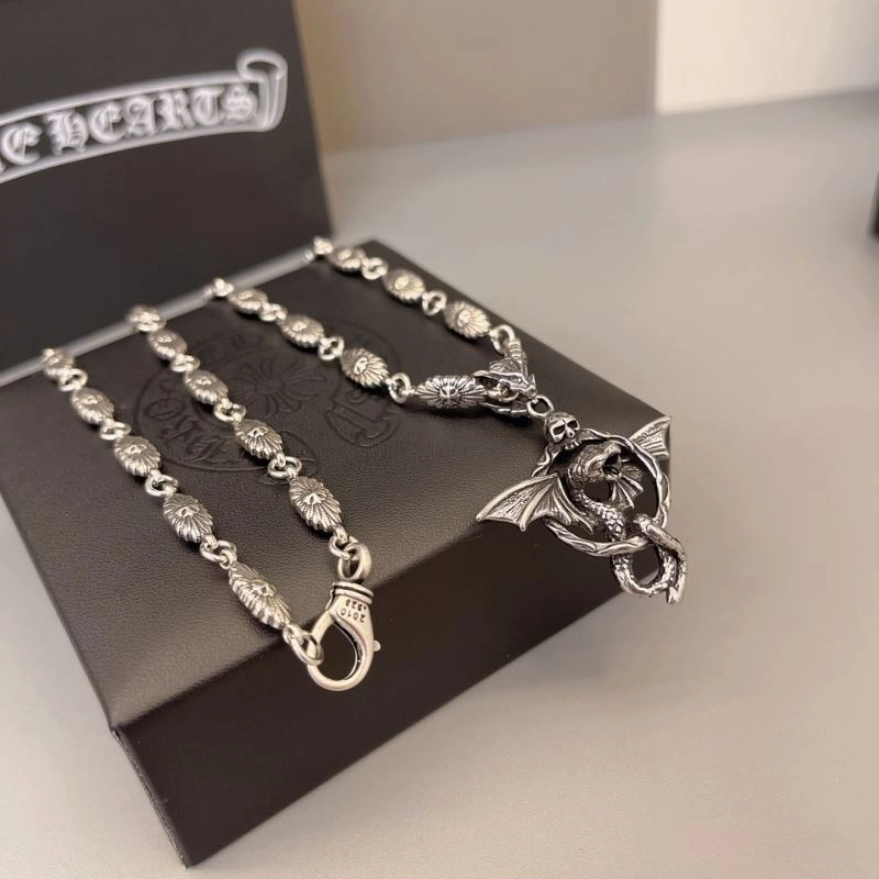 Trendy Chrome Hearts Necklaces 242620