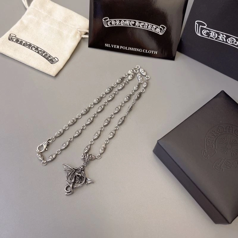 Trendy Chrome Hearts Necklaces 242620